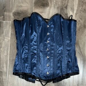 Elegant Blue Corset - Women Intimates size 28